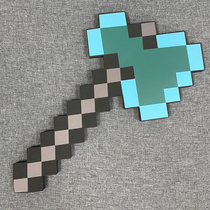 My World Minecraft Game Props Steve Cocoes Fear of Iron Puppet Zombie Axe Shovel Toys