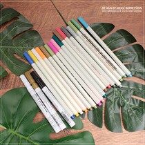 Ultra-fine acrylic paint pen wedding sign-in pen Golden guest meeting signature pen sign pen sign-in tree