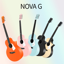 Enya new product Enya NOVA G folk guitar beginner 41 inch carbon fiber electric box girl male