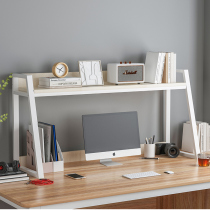 Bookshelves Desktop shelve containing desk Easy table containing shelf Home Small multilayer Dormitory Steel Frame