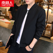 Antarctic Mens Coat Spring and Autumn 2022 New Trend Baseball Suit Mens Trend Brand Casual Clothes Jacket