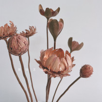 Imported dried flowers high-end Zen wabi sabi wind ins decoration handmade bouquet mix and match living room decoration high-end decoration