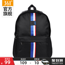 361 degrees mens 2021 summer new official fashion casual shoulder backpack travel bag joker school bag for men
