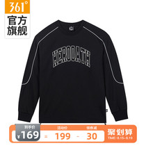 361 sports sweater mens autumn 2021 new student printing pullover sweater mens trend casual top