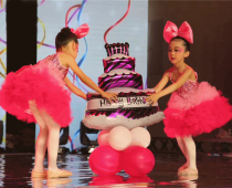 61 Childrens Performance Costume Kindergarten Dance Performance Suit Girl Bright Sheet Dress Fluffy Dress Cute Cake Dress