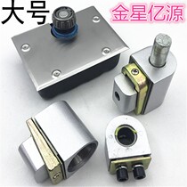 KFC flat ground shaft 150kg large KFC door shaft accessories McDonalds door shaft aluminum alloy door hinge