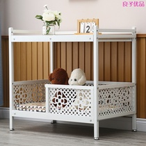 Desk-style pet nest dog supplies cat bedside table Net red wooden kennel wood house for four seasons