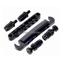 Factory wholesale 6-string black bridge electric guitar accessories guitar nut 6-string full set of fixed string seat Musical instrument accessories
