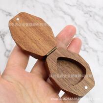 Spot polygonal solid wood Guitar Plsheet Containing box Sobili wood