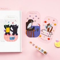 Korea INS STATIONERY STORE DIRECT MAIL FAVORITE THINGS CUTE READING BOOKMARK 74698