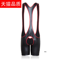 Mens taste underwear open pants back court loophole Dew chrysanthemum thong gay lingerie sexy underwear sexy