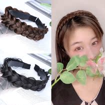Net red French twist braid Fishbone braid wig hair hoop pressure hair head belt tooth non-slip hair belt headgear headgear hair wash face hair card