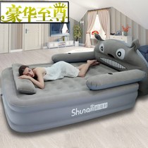  Luxury inflatable mattress household single double thickened and tall cute cartoon air cushion Chinchilla lazy sofa bed