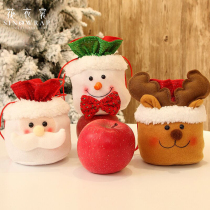 Christmas gift bag Christmas Eve apple bag Santa tote bag children candy bag gift bag