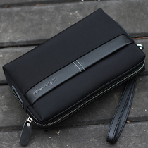 New canvas art handbag clutch clutch bag large capacity tide Korean summer mens style Oxford cloth wallet