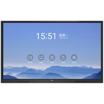 TCL conference touch tablet 65-inch commercial conference 4K ultra-clear touch screen interactive touch electronic whiteboard Video conferencing all-in-one machine LE65V30TC(including the same screen cart)