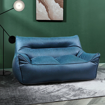 Tech Cloth Double Sofa Slob tatami Tatami Cinema small sofa Network Red Deck Chair Apartment small family Type of lying flat