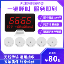  Jiantao new wireless pager Teahouse Restaurant Hotel chess and card room Nursing home room calling bell Internet cafe Foot bath Hotel front desk voice calling device Private room box ringing service bell