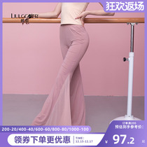 Liu Ge Classical Dance Clothing Modern Dance Dance Practice Pants Children Adult Chinese Dance Wide Leg Body Mesh Tire Bell Pants