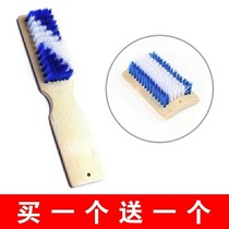 Natural bamboo brush washing brush shoe brush long handle brush thickened bamboo board bristle cleaning floor bath brush