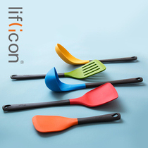 liflicon spatula Silicone spatula Non-stick special spatula Household cooking spatula Kitchenware spatula set