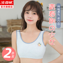 Developmental puberty vest underwear female junior high school student girl childrens underwear girl bra summer thin model