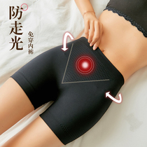 No trace safety pants anti-gloss womens summer thin belly bottoming shorts two-in-one jk no underwear without curling