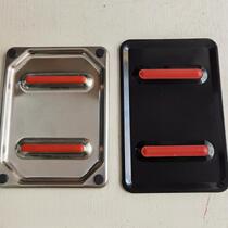 Stainless steel 304 hot bucket heat insulation board backing plate hanging bottle iron partition anti-hot bucket shelf hot bucket shelf hot bucket