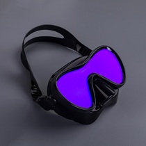 High definition latent mirror snorkeling big frame integrated diving mirror swimming glasses free nose shield swimming goggles diving equipment