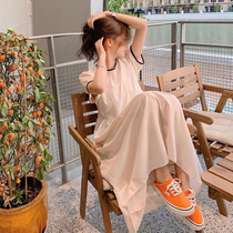 Can salt can be sweet academic style white dress fried street gentle wear skirt 2021 Hepburn style tea break French