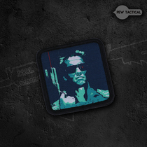 AK27 Terminator T-800 Future Fighter Magic Chapter Arm Badge Tactical Outdoor Personality Morale Badge