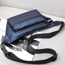 Waterproof sports fanny pack Casual chest bag Summer fashion small bag Korean version of the trend dead fly riding bag outdoor satchel