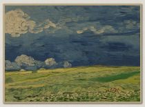 Antique painting retro Kraft paper poster imitation Dutch oil painting No. 64 89 * 123cm