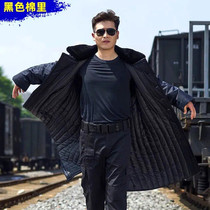 Camouflated Military Cotton Large Closeman Winter thickened Anti-cold medium Long Outdoor Warm Cotton Clothing Northeast Lau Bao Jun Big Cotton Padded Jacket