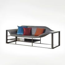 Designer Bookshelf Sofa Light Luxurious board Room Living Room Casual Seat Personality Special Hotel Pole Minima Reception Chair