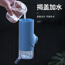 Dog drinking fountain pet water dispenser hanging non-wet mouth cat kettle hanging cage automatic water feeding machine