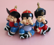 Sanbwa Mongolian characteristic ornaments handicrafts Inner Mongolia specialty crafts gift resin doll