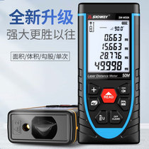 Infrared rangefinder laser measuring ruler high precision electronic ruler measuring room instrument handheld distance measuring instrument household