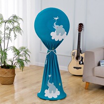 Electric fan dust cover hanging ironing machine dust cover all-inclusive elastic household floor fan style pastoral Korean style simple sunscreen