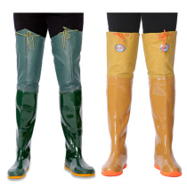 Farmland boots transplanting boots soft bottom knee-high water boots waterproof boots water shoes men's and women's high tube paddy field socks transplanting shoes wading