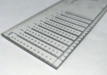 The new Shouzhuo comprehensive command ruler global geographic coordinate ruler latitude and latitude ruler drawing ruler