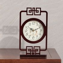 Special deal with Chinese style retro clock clock table living room desktop Chinese table clock bedroom mute ornaments