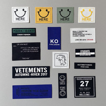 Sewing cloth patch clothes patch patch hand seam hole repair patch decoration Joker fashion brand clothes Post label