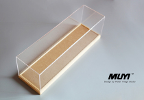 Shui Ying workshop ship model tank aircraft up to hand acrylic display box 34x10x12cm