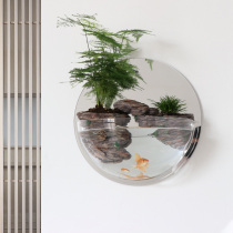 Wall decoration wall wall hanging flower pot Wall creative decoration pendant Wall fish tank bedroom living room shop wall decoration