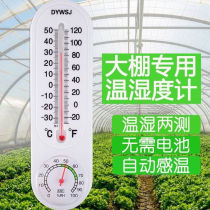 High-precision planting and breeding wall-mounted greenhouse thermometer for agriculture-specific high-precision planting and breeding wall-mounted greenhouse