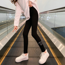 Girl Beats Bottom Pants Spring Autumn Children Pants Foreign Air Wear 2022 New Spring Dress Trendy Great Boy Dress Girl Long Pants