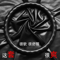 Sylphy steering wheel cover Yinglang Haval h6s Corolla ultra-thin non-slip four seasons universal silicone D-type car handle