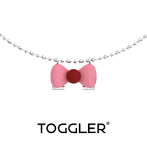 TOGGLER Small World Series 2022 Bow 925 Silver Necklace in Spring and Summer