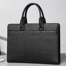 Brand Bull Leather Men Bag Briefcase Men Handbag handbags Hand-in-lock briefcase briefcase mens business package civil service package